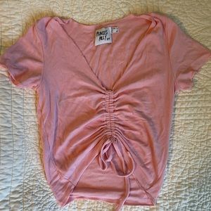 Princess Polly Pink Sinch Top